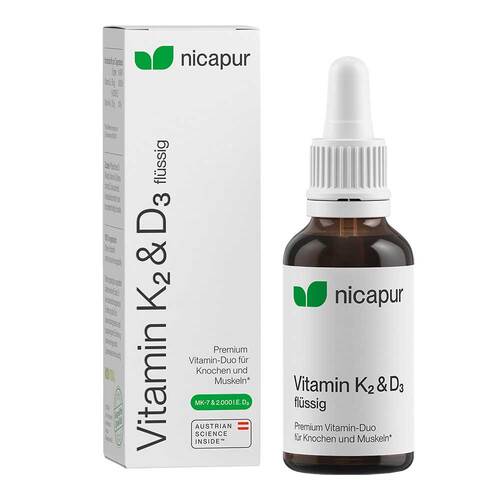 Nicapur Vitamin K2 &amp; D3 fl&uuml;ssig - 1
