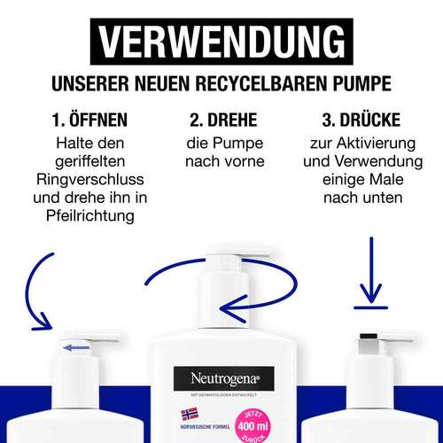 Neutrogena norweg.F Deep Moisture Bodylotion sens. - 3