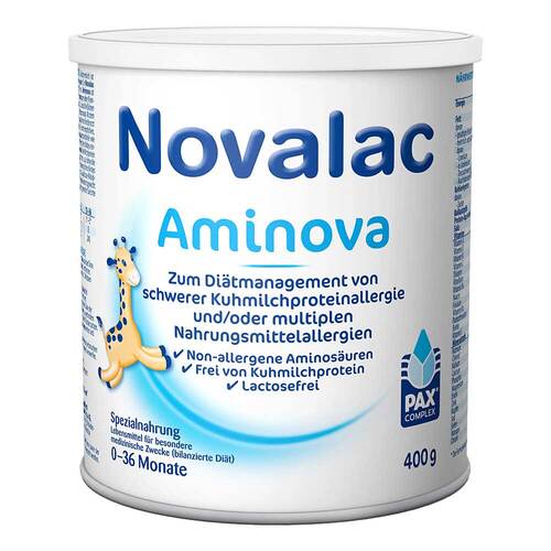 Novalac Aminova Spezialnahrung 0-36 Monate Pulver - 1