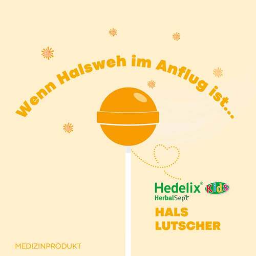 Hedelix Herbalsept Hals Lutscher Kids - 5