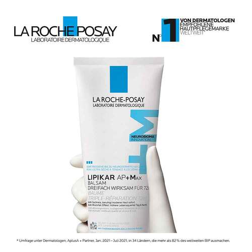 Roche-Posay Lipikar Baume AP + Max - 4