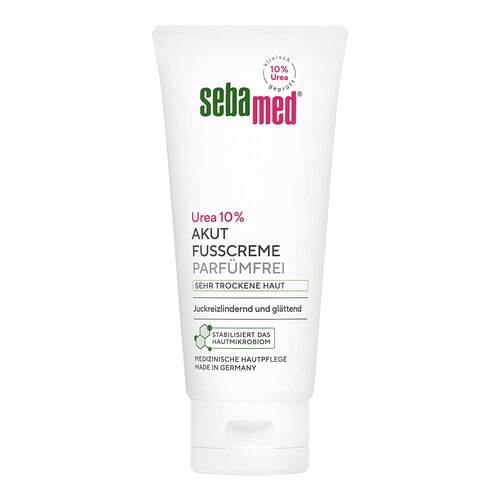Sebamed Akut Fu&szlig;creme Urea 10% parf&uuml;mfrei - 1