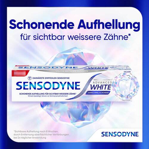 SENSODYNE Advanced white Zahnpasta - 2