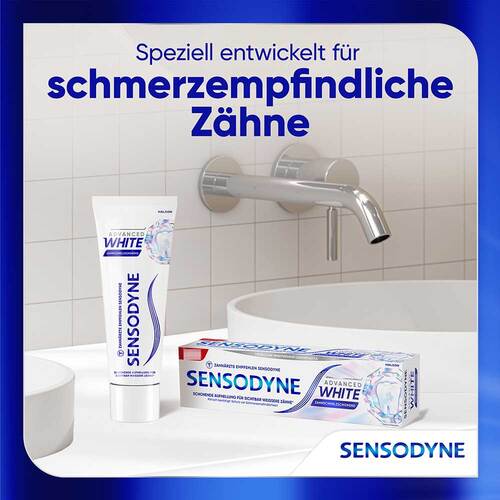 SENSODYNE Advanced white Zahnpasta - 6