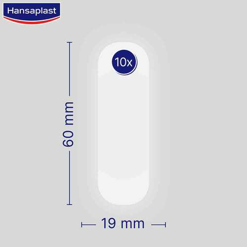 Hansaplast Zweite Haut Schutz Pflaster klein - 3