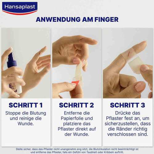 Hansaplast Zweite Haut Schutz Pflaster klein - 6