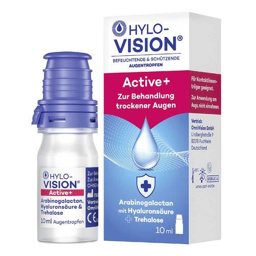 Hylo-Vision Active + Augentropfen - 1