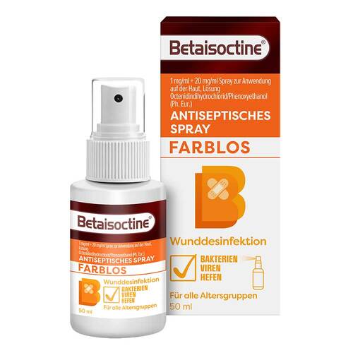 Betaisoctine 1 mg / ml +   20 mg/ml Spray z.Anw.a.d.H. - 1