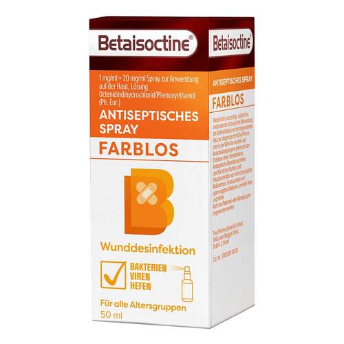 Betaisoctine 1 mg / ml +   20 mg/ml Spray z.Anw.a.d.H. - 2