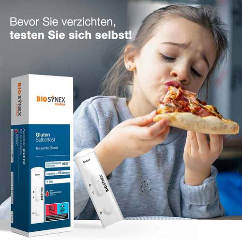 Gluten + Z&ouml;liakie Selbsttest 10 Minuten Blut - 2