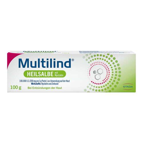 Multilind Heilsalbe mit Nystatin und Zinkoxid - 1