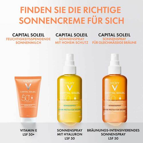 Vichy Capital Soleil Sonnenschutz-Milch Lsf 50 +  - 4
