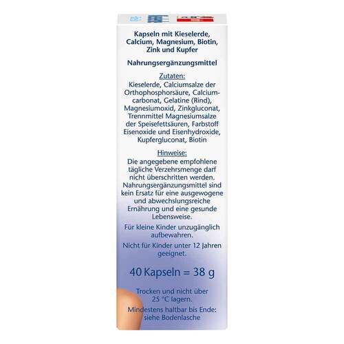 Doppelherz Kieselerde + Biotin+Zink Kapseln - 4