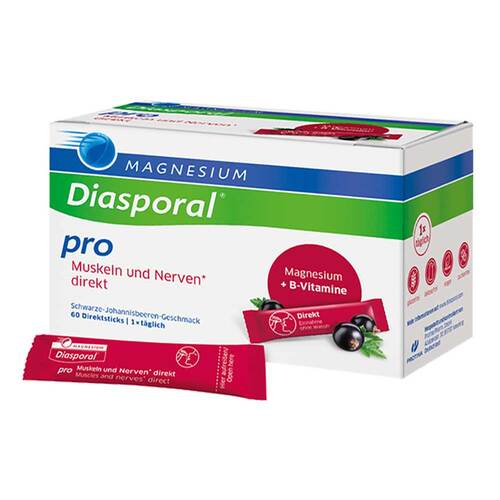 Magnesium Diasporal pro + B-Vit.Musk.+Nerven direkt - 1