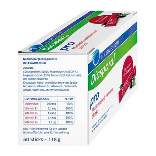 Magnesium Diasporal pro + B-Vit.Musk.+Nerven direkt - 3