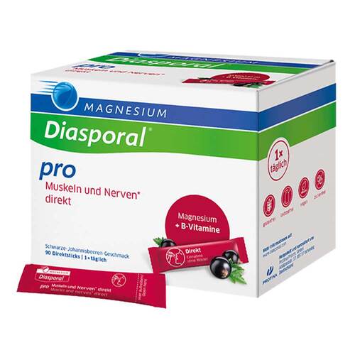 Magnesium Diasporal pro + B-Vit.Musk.+Nerven direkt - 1