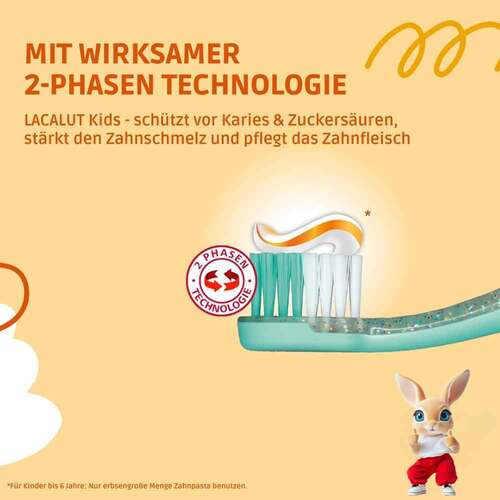 Lacalut Kids Karies &amp; Zuckers&auml;urenschutz 2-6 Jahre - 5