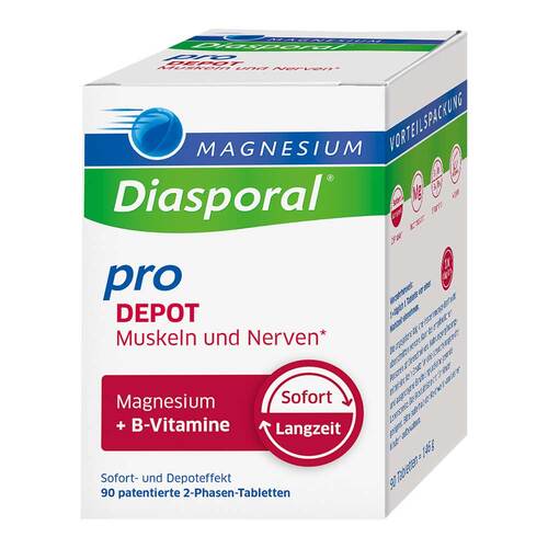 Magnesium Diasporal pro + B-Vit.DEPOT Musk.+Nerv.Tab - 2