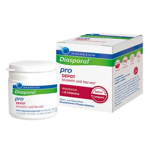 Magnesium Diasporal pro + B-Vit.DEPOT Musk.+Nerv.Tab - 1