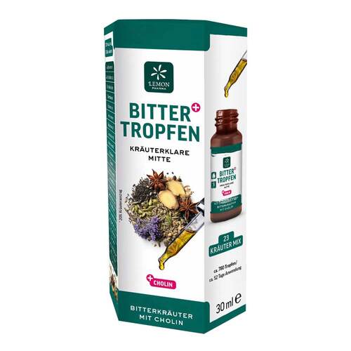 Bitter-Tropfen mit Cholin - 1