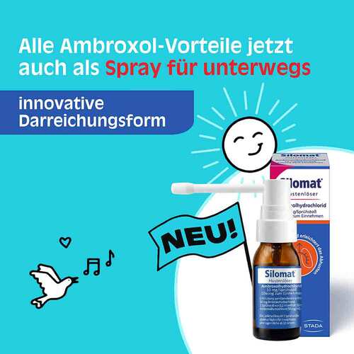 Silomat Hustenlo25ser Ambroxol 10mg / Spru25.L&ouml;sung zum Einnehmen  - 3