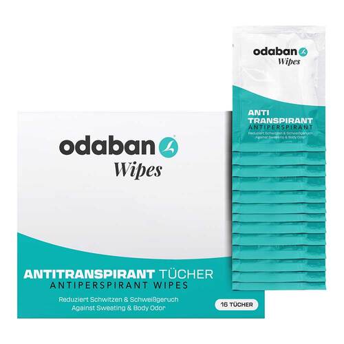 ODABAN wipes Antitranspirant T&uuml;cher - 1