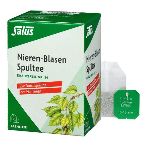 Nieren-Blasen Sp&uuml;ltee Kr&auml;utertee Nr.24 Bio Salus - 1