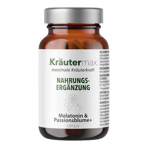 Melatonin 1 mg &amp; Passionsblume Kapseln - 1