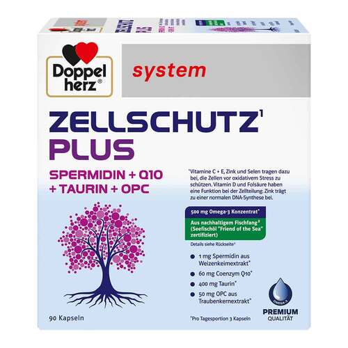 Doppelherz Zellschutz Plus Spermid. + Q10+Taurin+OPC - 1