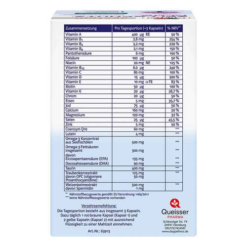Doppelherz Zellschutz Plus Spermid. + Q10+Taurin+OPC - 2