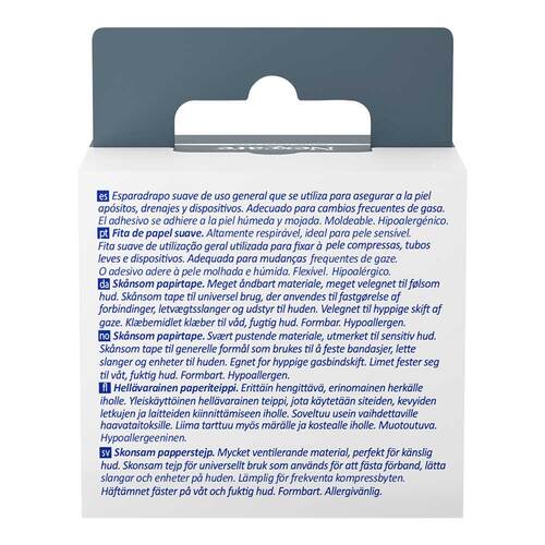 NEXCARE Gentle Paper Tape 5 cmx5 m tan Rolle - 3