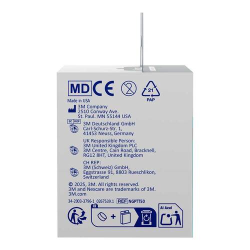 NEXCARE Gentle Paper Tape 5 cmx5 m tan Rolle - 7