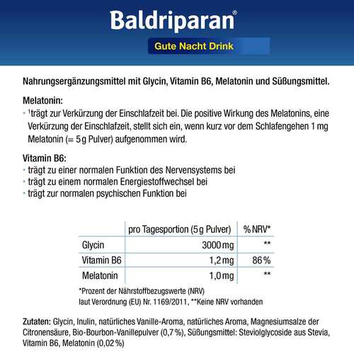 Baldriparan Gute Nacht Drink Pulver - 2