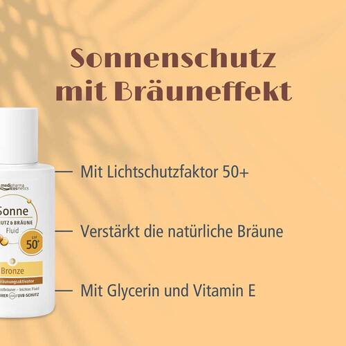 Sonne Schutz &amp; Br&auml;une Fluid bronze Lsf 50 +  - 4