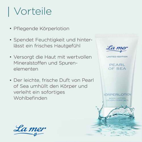 La Merpearl of Sea K&ouml;rperlotion mit Parfum - 4