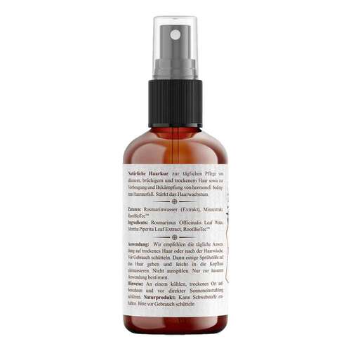 Rosmarin-Minze-Extrakt Haarkur &ouml;lfrei Nordic Pure - 2
