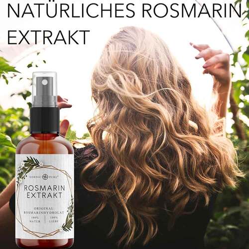 Rosmarinextrakt f&uuml;r Haare&Kopfhaut Nordic Pure Spray - 3