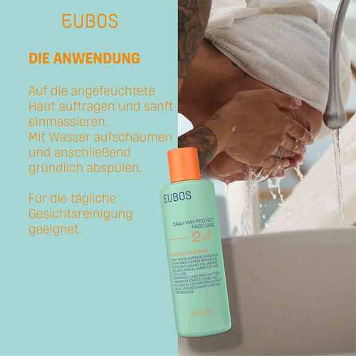 Eubos Daily Ray Protect Face Care double Cleanser - 6