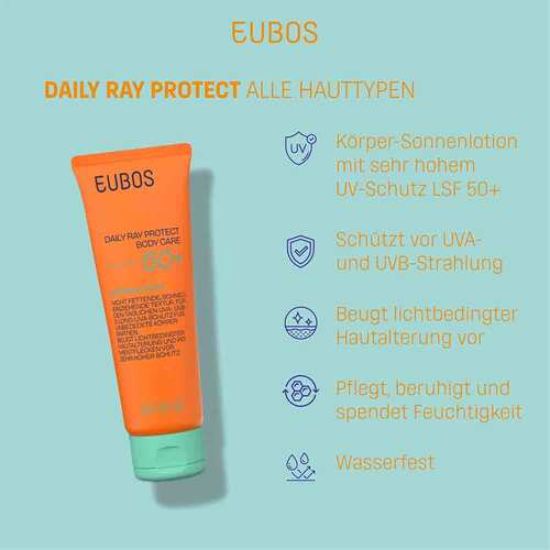 Eubos Daily Ray Protect Body Care Lotion Lsf 50 +  - 3