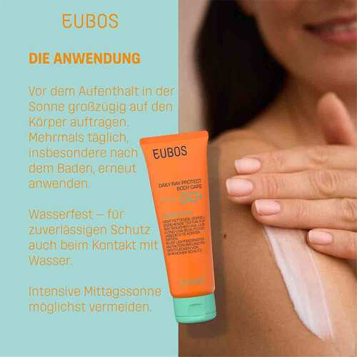 Eubos Daily Ray Protect Body Care Lotion Lsf 50 +  - 6