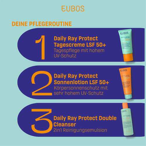 Eubos Daily Ray Protect Face Care Tagescre.LSF 50 +  - 7