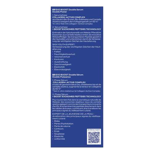 WELEDA Exo Boost Double Serum bl.Enzian &amp; Edelwei. - 2
