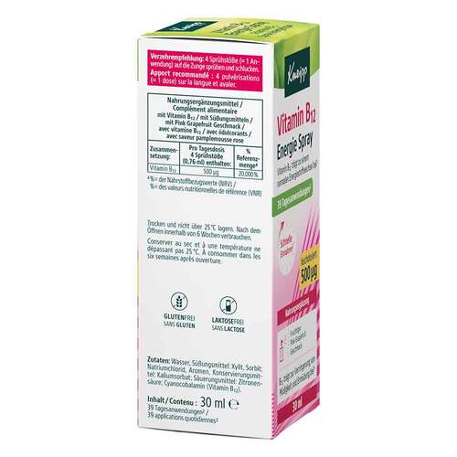 Kneipp Vitamin B12 Energie Spray - 3