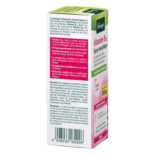 Kneipp Vitamin B12 Energie Spray - 4