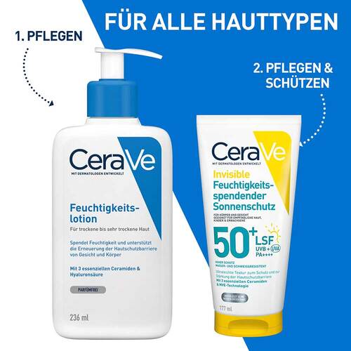 Cerave Sonnenschutz K&ouml;rper feuchtigkeitssp.SPF 50 +  - 5