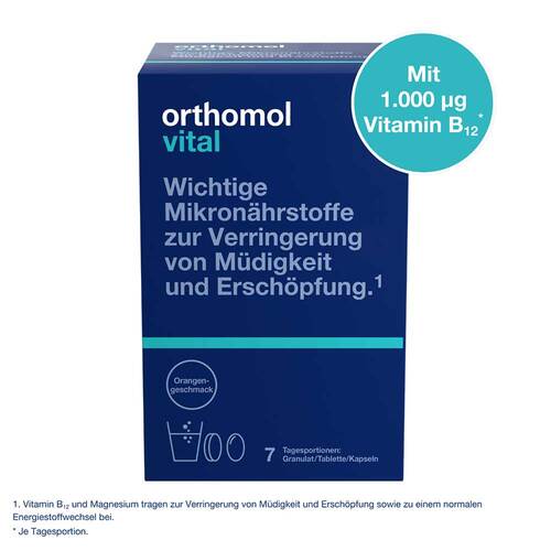 Orthomol Vital Granulat / Tablette/Kapseln Orange - 2