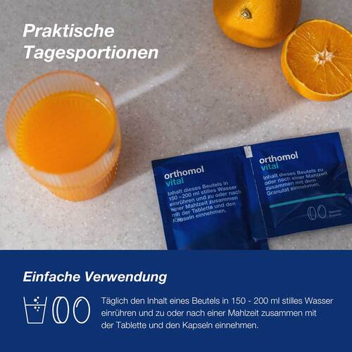 Orthomol Vital Granulat / Tablette/Kapseln Orange - 6