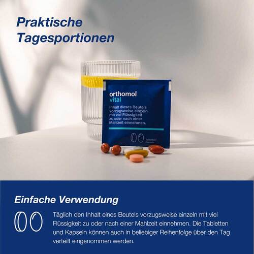 Orthomol Vital Tabletten / Kapseln Kombipackung - 6