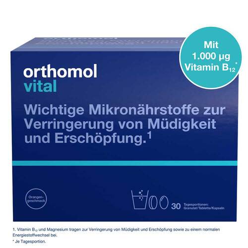 Orthomol Vital Granulat / Tablette/Kapseln Orange - 2
