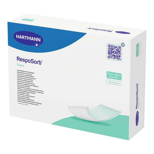 RESPOSORB Super Wundauflage 15x20 cm steril - 1